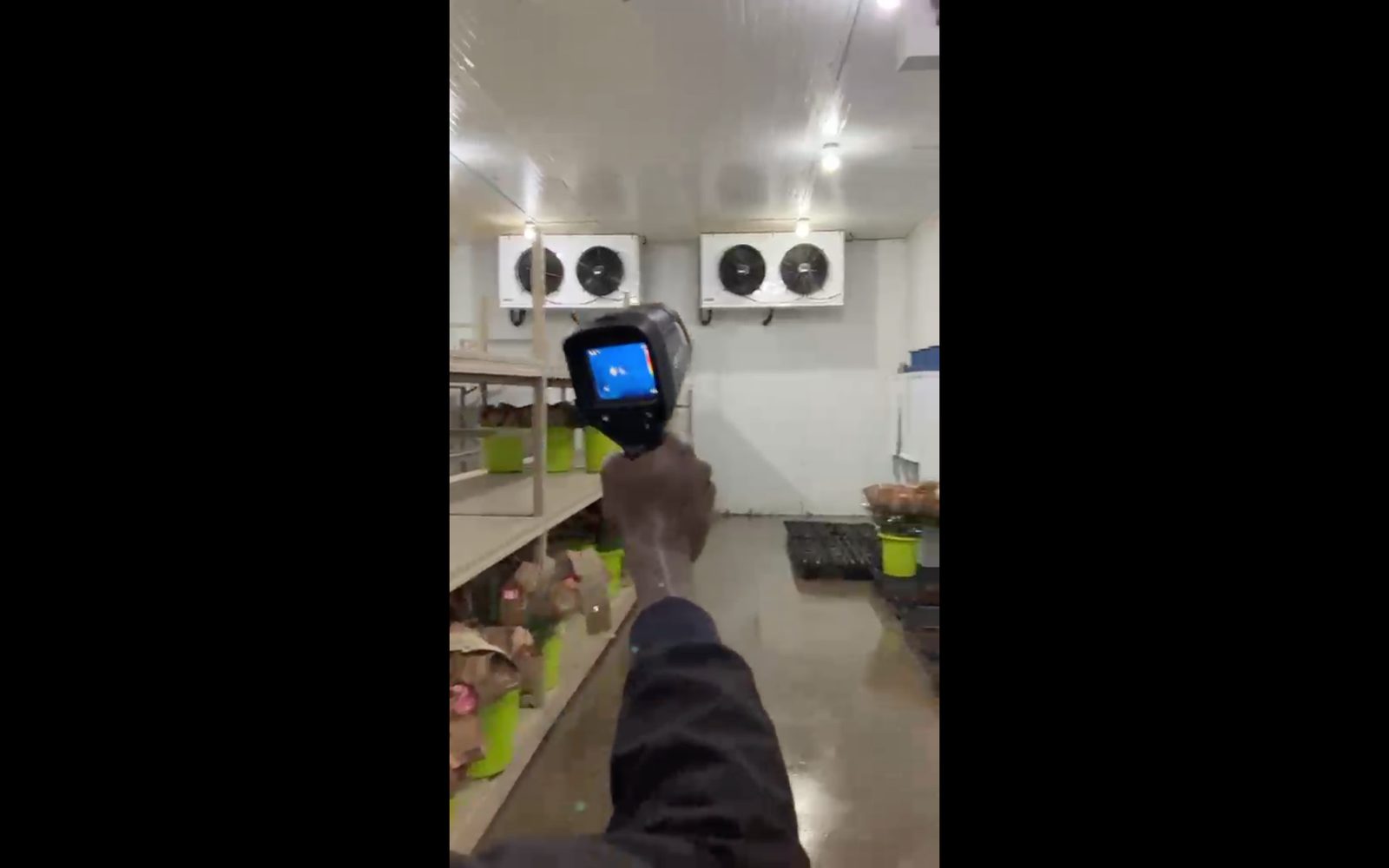 Inside a conditioned facility in Kenya